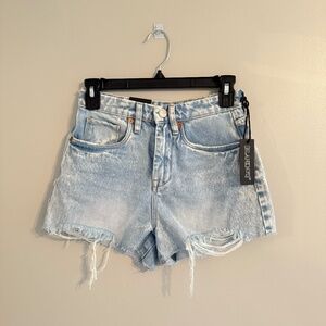 NWT BlankNYC The Reeve ultra hi-rise shorts